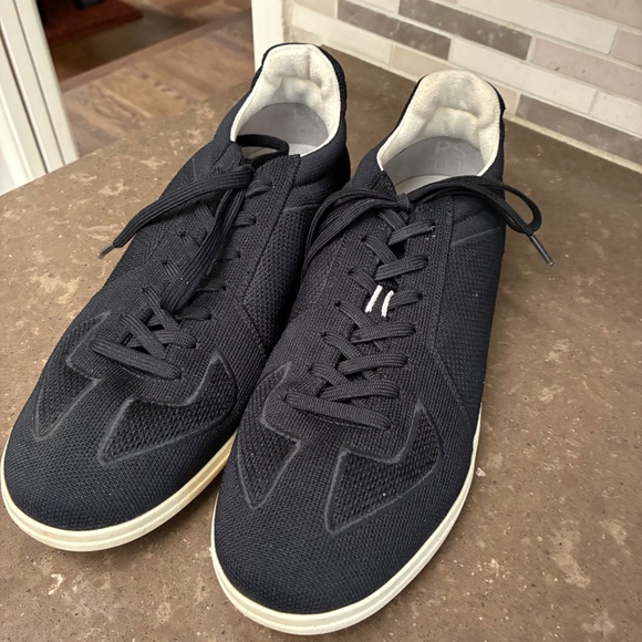 Rothy's RS01 Sneaker Black Soft Flexible Upper Comfort Machine Wash Mens 11 - Picture 4 of 5